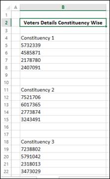 Relative References
