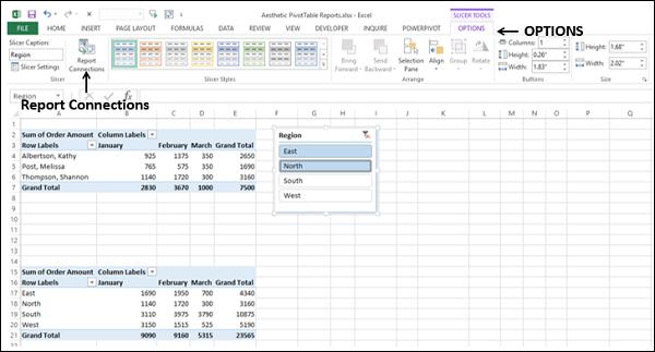 Report Connections
