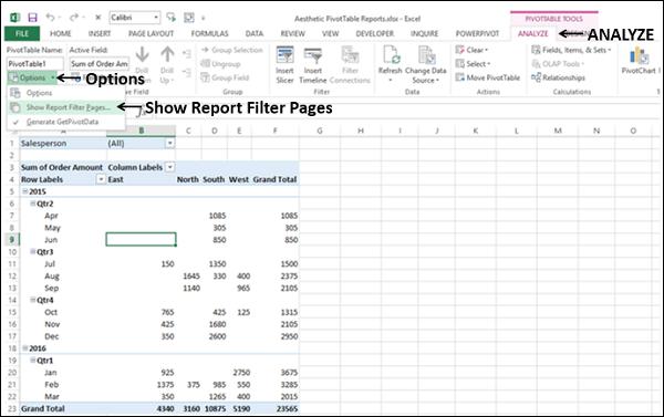 Report Filter