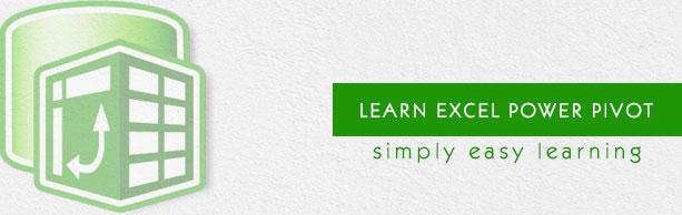 Excel Power Pivot Tutorial