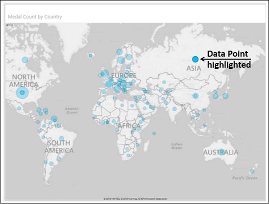 Data Point Highlighted