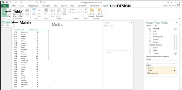 Matrix Design