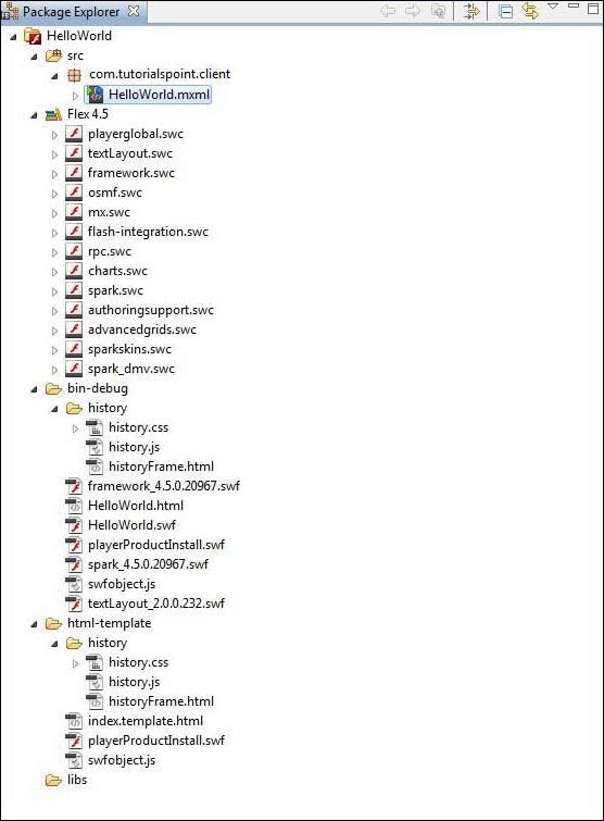 Flex Project Structure