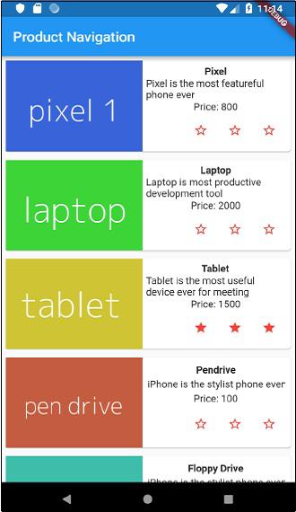 Product Navigation