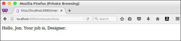 Passing View Request