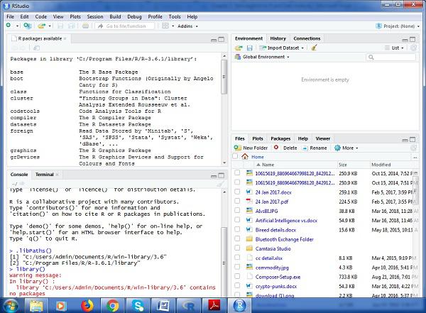 Installation of R