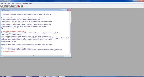 Snapshot of Output