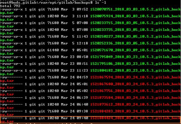 GitLab Create Backup
