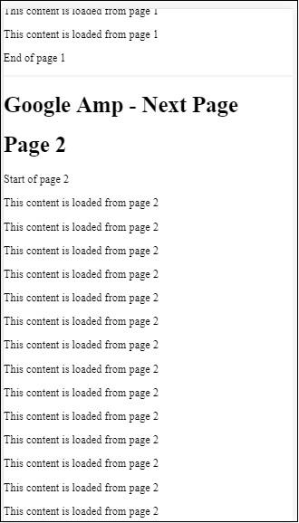 Amp Next Page