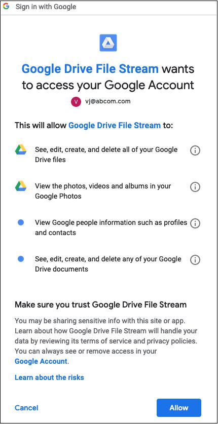 Google Aaccount