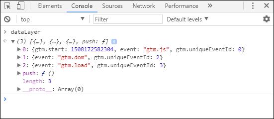 GTM Data Layer