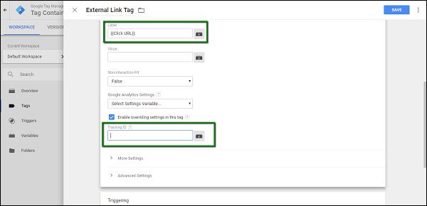 Tracking Code