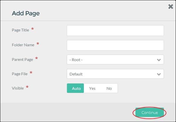 Grav Administration Panel Pages
