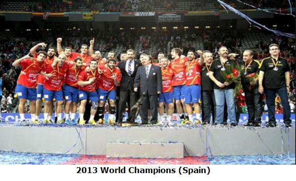 2013 World Champions Spain