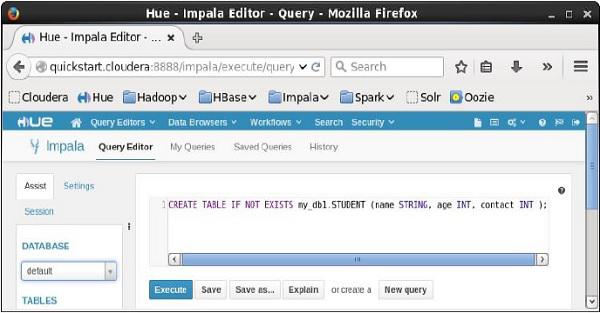 Create a Database