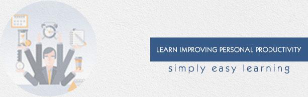 Improving Personal Productivity Tutorial