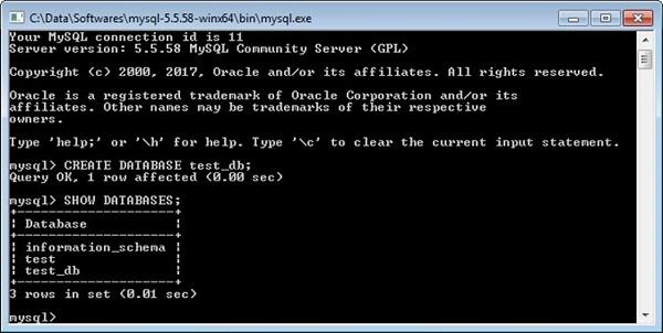 Create Database