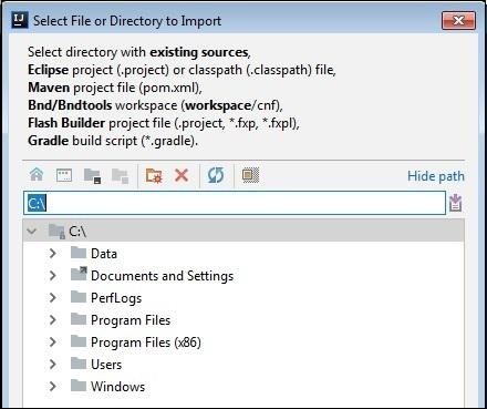 Importing Existing Project