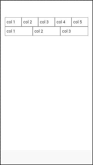 Ionic Grid