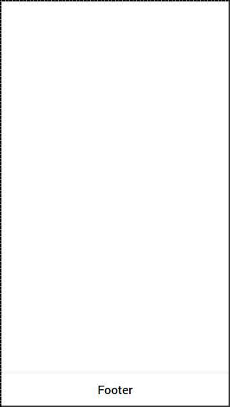 Ionic Footer