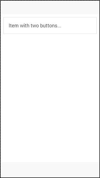 Ionic List Option Hidden