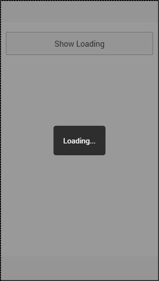 Ionic Loading Show