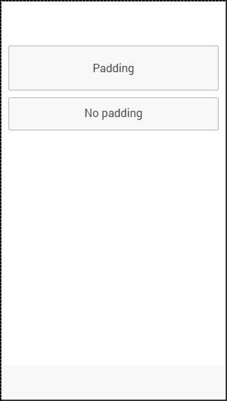 Ionic Padding