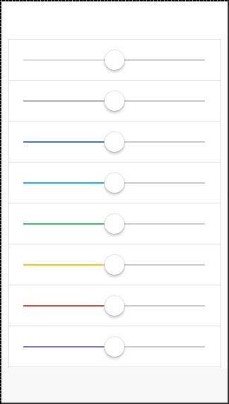Ionic Range Color
