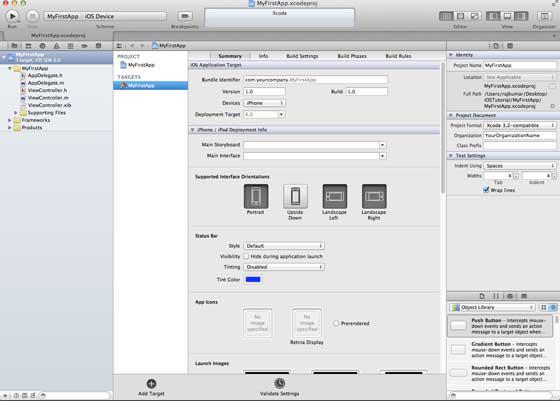 Xcode Project Page
