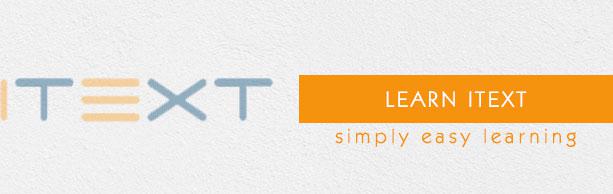 iText Tutorial