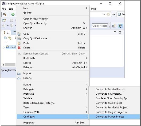 Maven Configuration