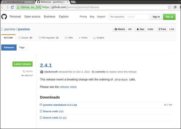 Release Page