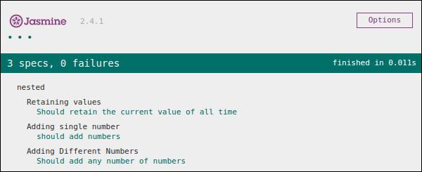 SpecRunner Result