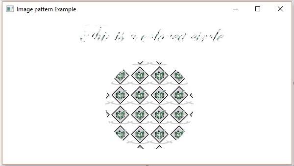 Image Pattern Example