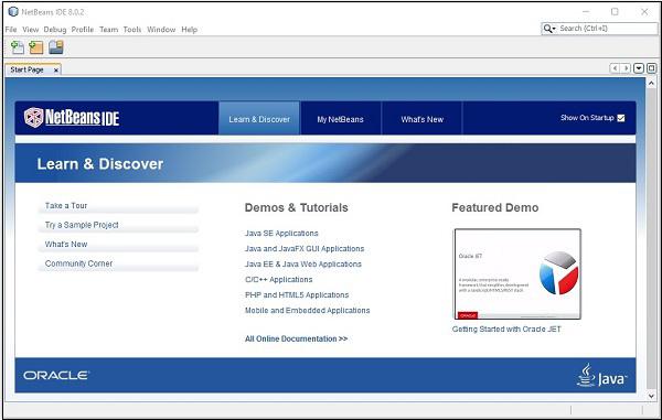 Start Page