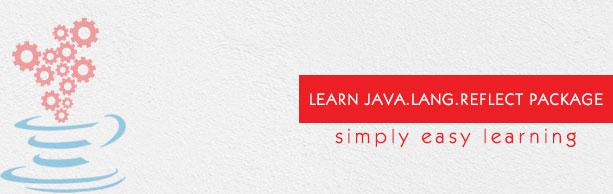 java.lang.reflect package Tutorial