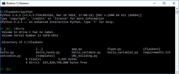 Exclamation Symbol (!) Command