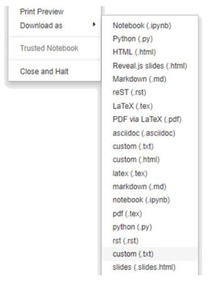 File Formats