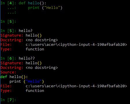 Function and Introspect