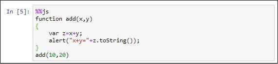 Embedding JavaScript code