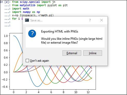 QtConsole output as HTML