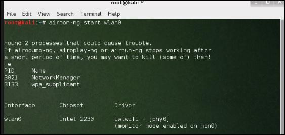 Start Wlan