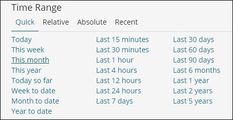 Change Time Range