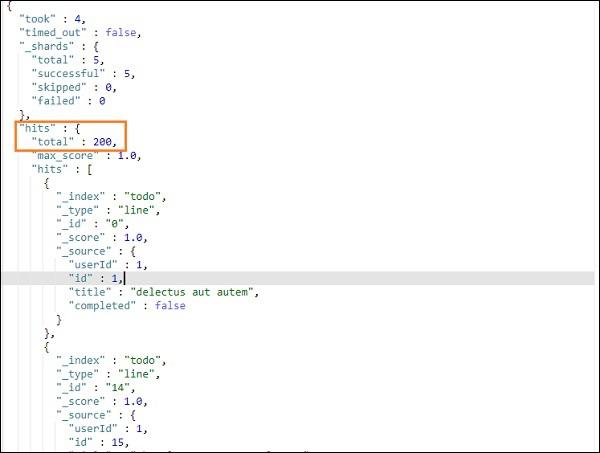Dev Tools Output