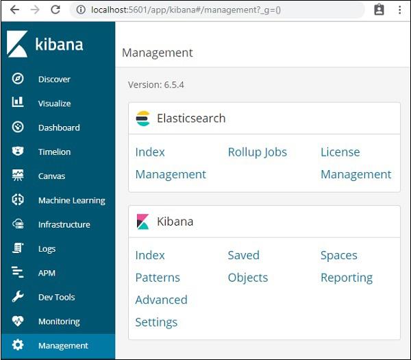 Kibana UI