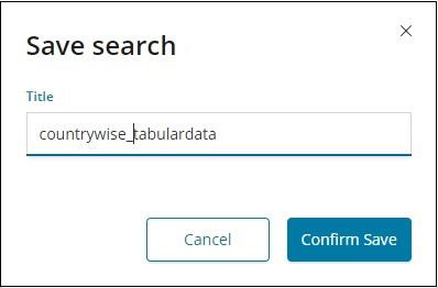 Save Search