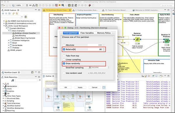 Partitioning