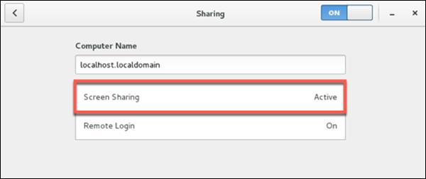 Screen Sharing