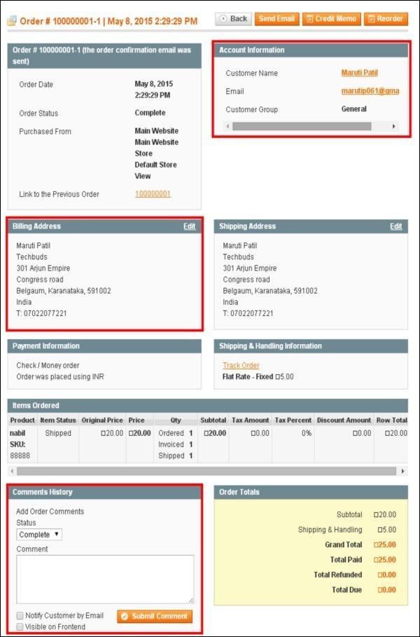Magento Create Orders