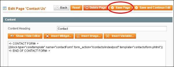 Magento Setup
